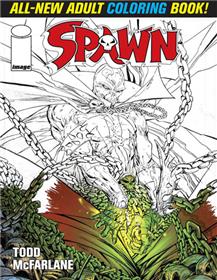 Spawn Adult Coloring Book