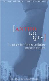 Anthologie poésie des femmes au Québec