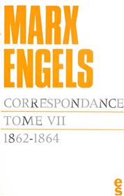 Correspondance Marx Engels (1862-1864)