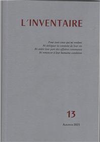 Inventaire n°13