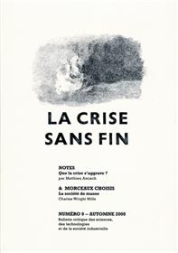 Crise sns fin (La) - Notes et Morceaux Choisis N°9